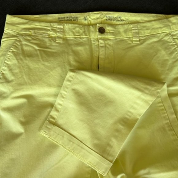 GAP Khakis, Size10, Lime color - Picture 2 of 3
